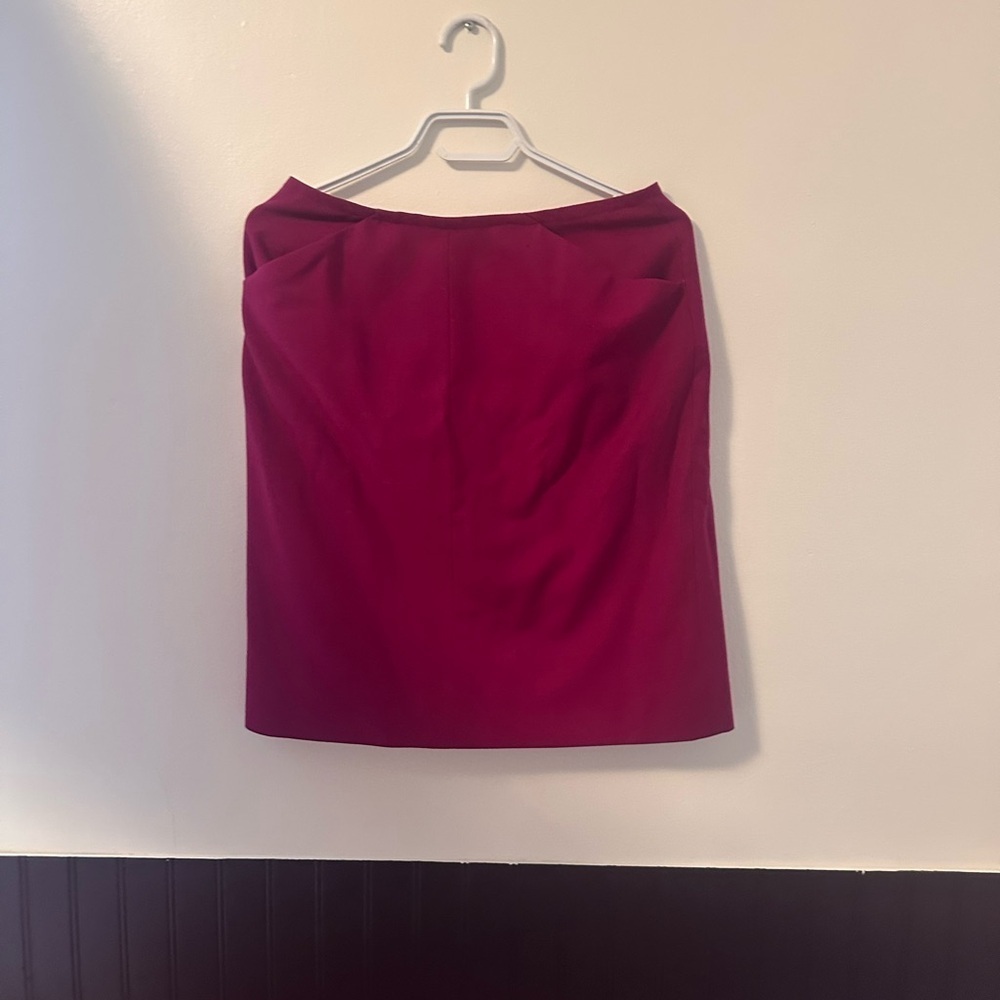 Handmade in Montreal, wool lined skirt Sz 8